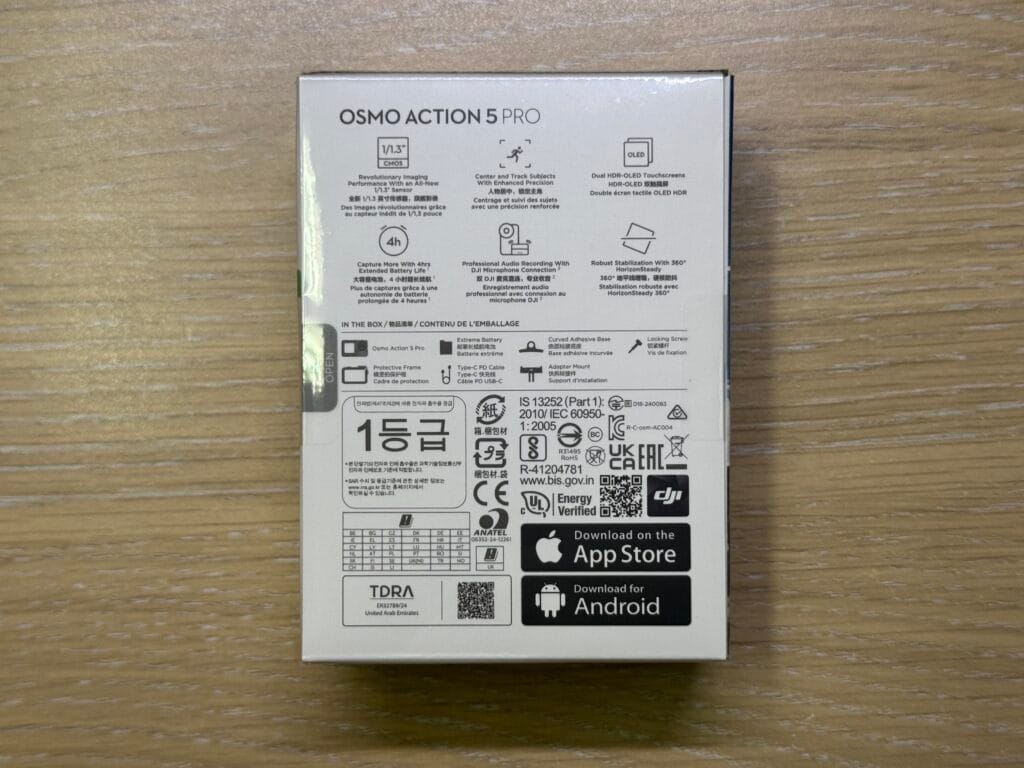 [旅遊開箱] DJI Osmo Action 5 Pro 開箱評測