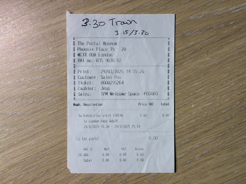 [景點攻略] 英國倫敦 郵政博物館&郵政鐵路搭乘體驗