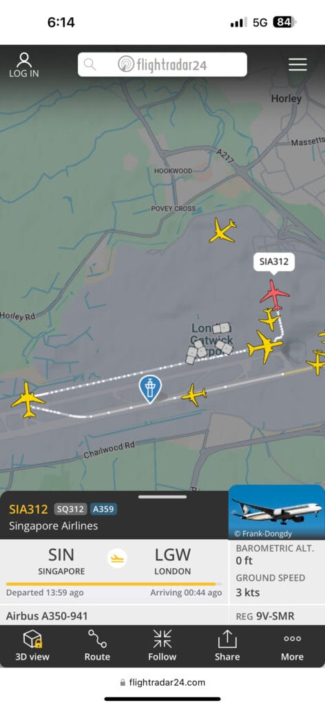 [飛行體驗] 新加坡航空 Singapore Air SQ879/SQ312 桃園(TPE)-新加坡(SIN)-倫敦(LGW)