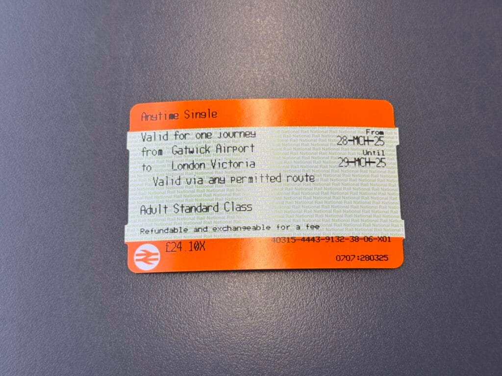 [旅遊交通] 倫敦 蓋威克機場快線(LGW) Gatewick Express