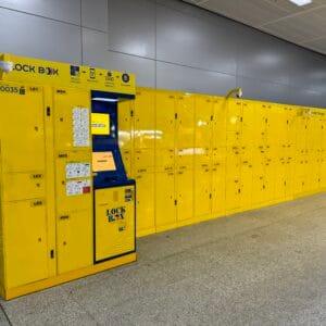 [實用設施] 泰國曼谷 行李寄物櫃 LOCK BOX 使用教學 曼谷阿皮瓦中央車站