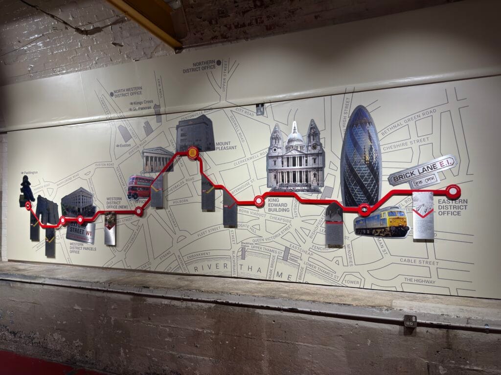 [景點攻略] 英國倫敦 郵政博物館&郵政鐵路搭乘體驗