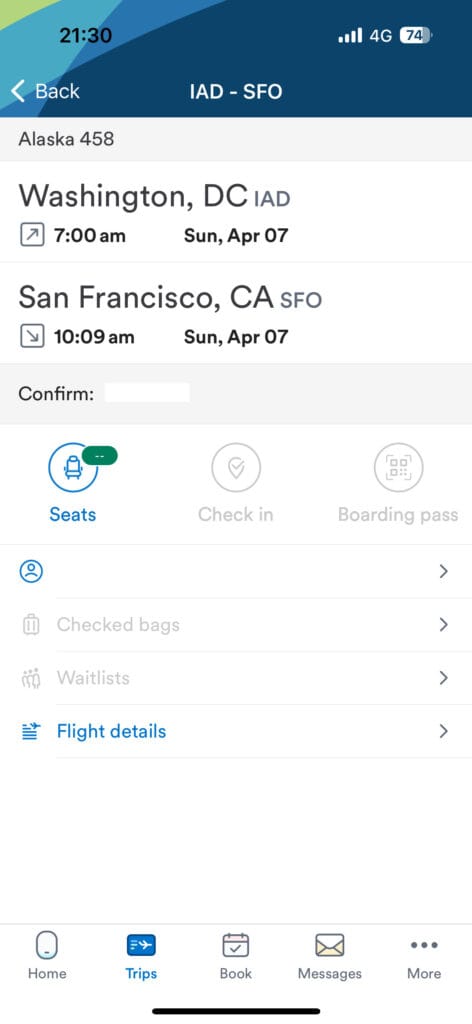 [飛行體驗] 阿拉斯加航空 Alaska Airlines 華盛頓杜勒斯(IAD)-舊金山(SFO)