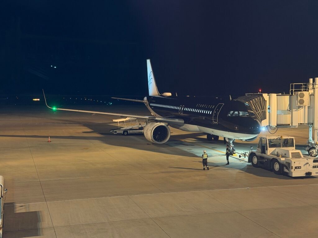 [飛行體驗] 星悅航空 Starflyer 7G801 北九州(KKJ)-台北桃園(TPE)