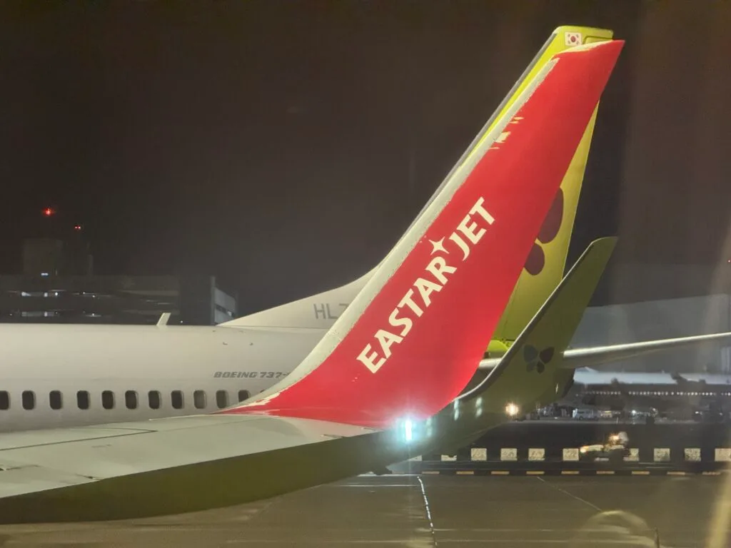 [飛行體驗] 易斯達航空 Eastar Jet ZE782 台北桃園(TPE)-清州國際機場(CJJ)