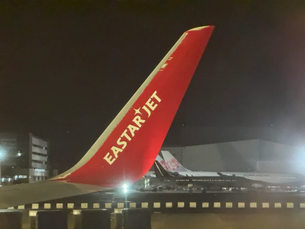 [飛行體驗] 易斯達航空 Eastar Jet ZE782 台北桃園(TPE)-清州國際機場(CJJ)