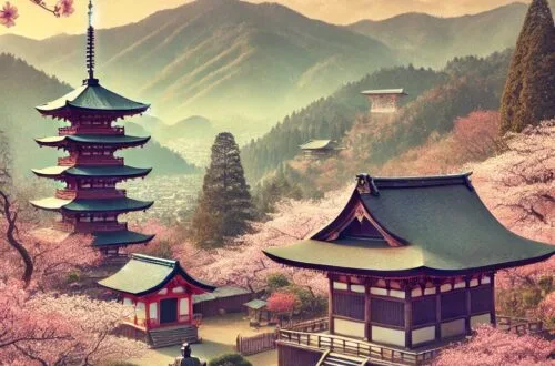 [景點介紹] 日本吉野 日本南北朝時期的皇室分裂