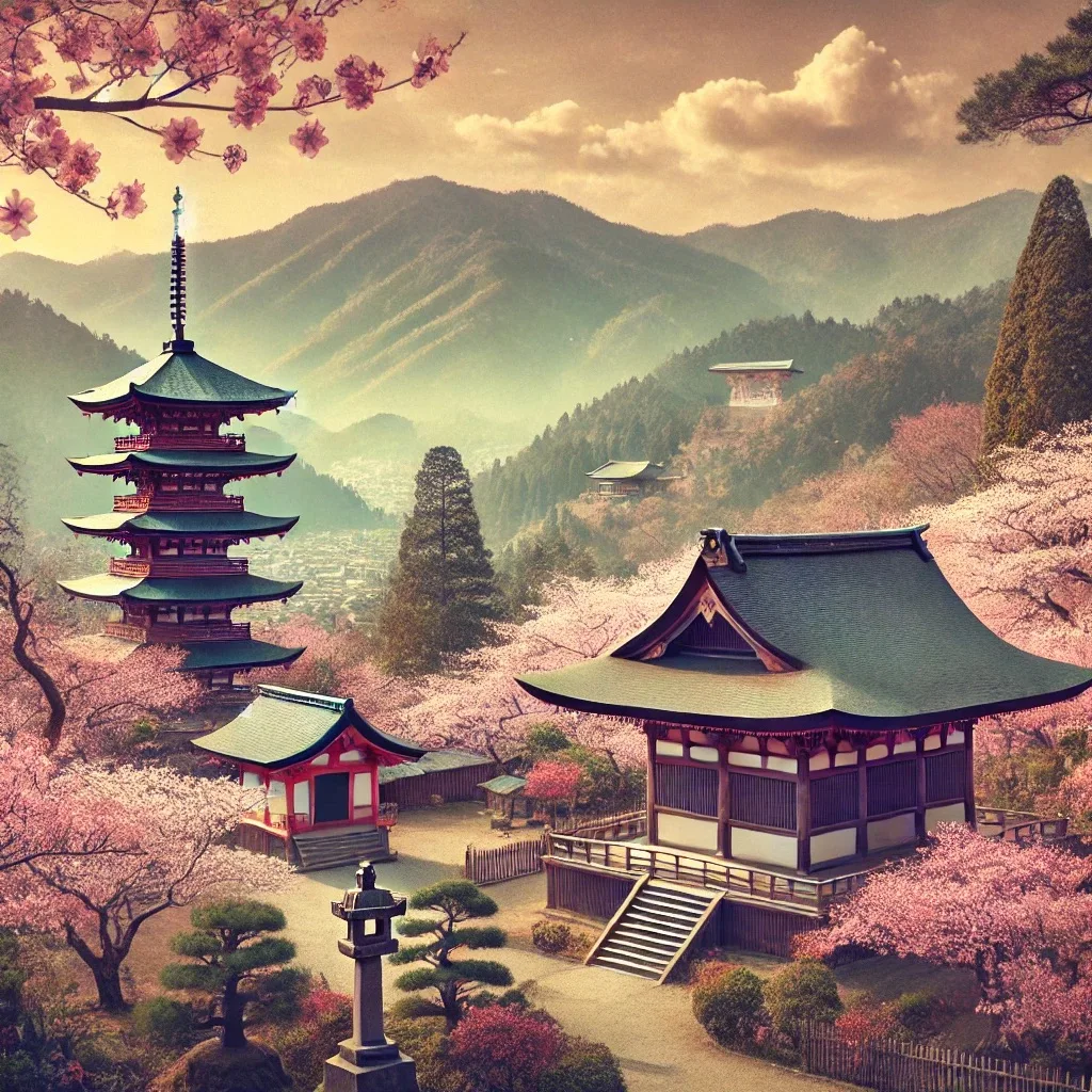 [景點介紹] 日本吉野 日本南北朝時期的皇室分裂