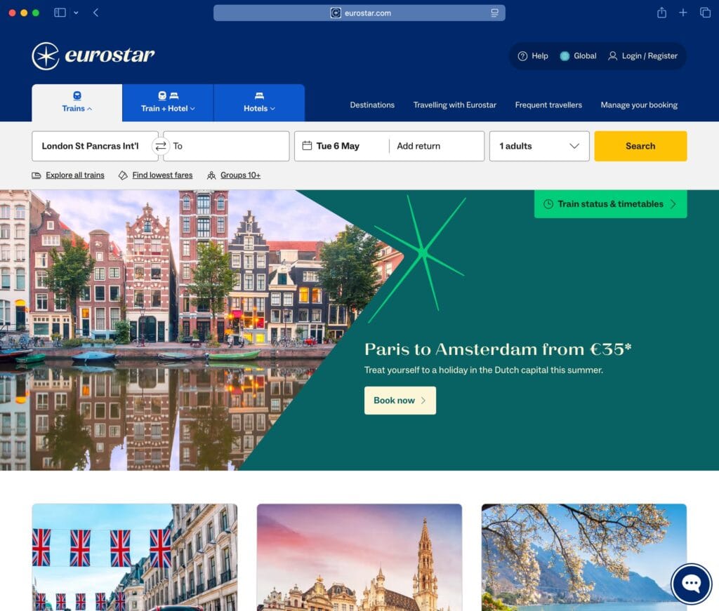 [旅遊交通] 倫敦巴黎 歐洲之星EuroStar：訂票、劃位及搭乘體驗