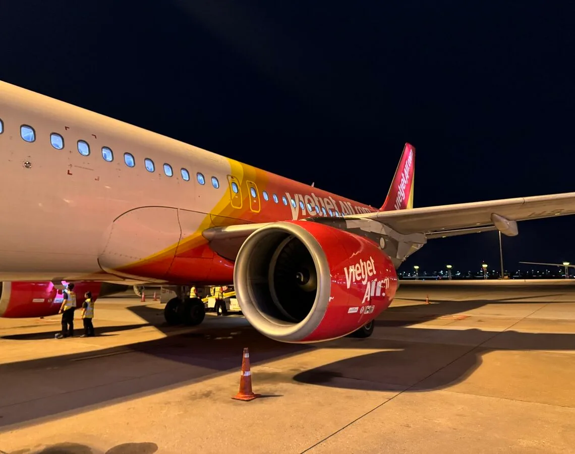 [飛行體驗] 泰越捷航空 VZ565 台北桃園(TPE)-曼谷素萬那普(BKK)
