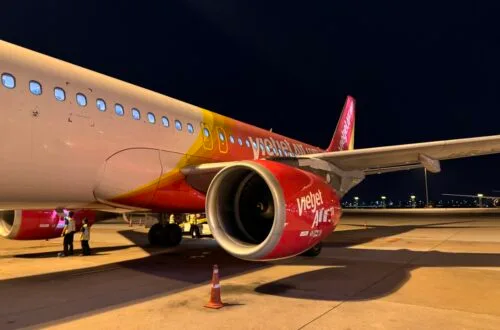 [飛行體驗] 泰越捷航空 VZ565 台北桃園(TPE)-曼谷素萬那普(BKK)